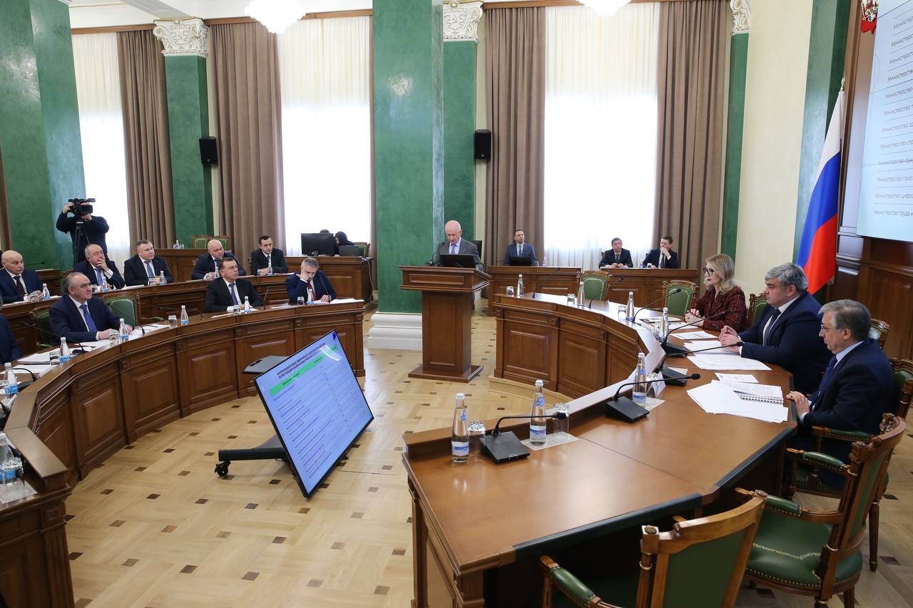 Глава КБР Казбек Коков провел заседание Совета по стратегическому развитию и национальным проектам