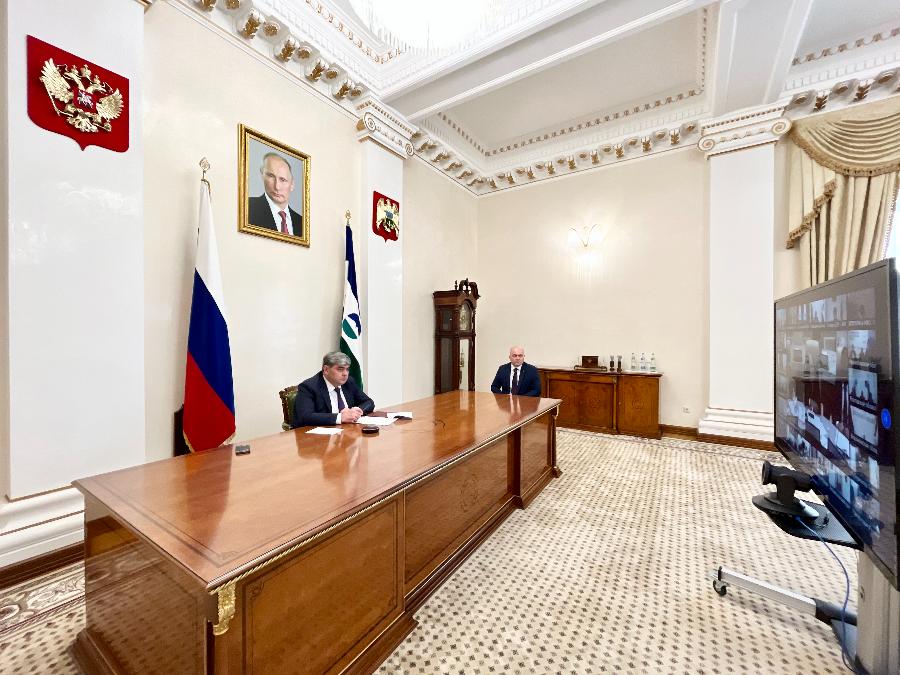 Глава КБР Казбек Коков принял участие в заседании федерального штаба по газификации
