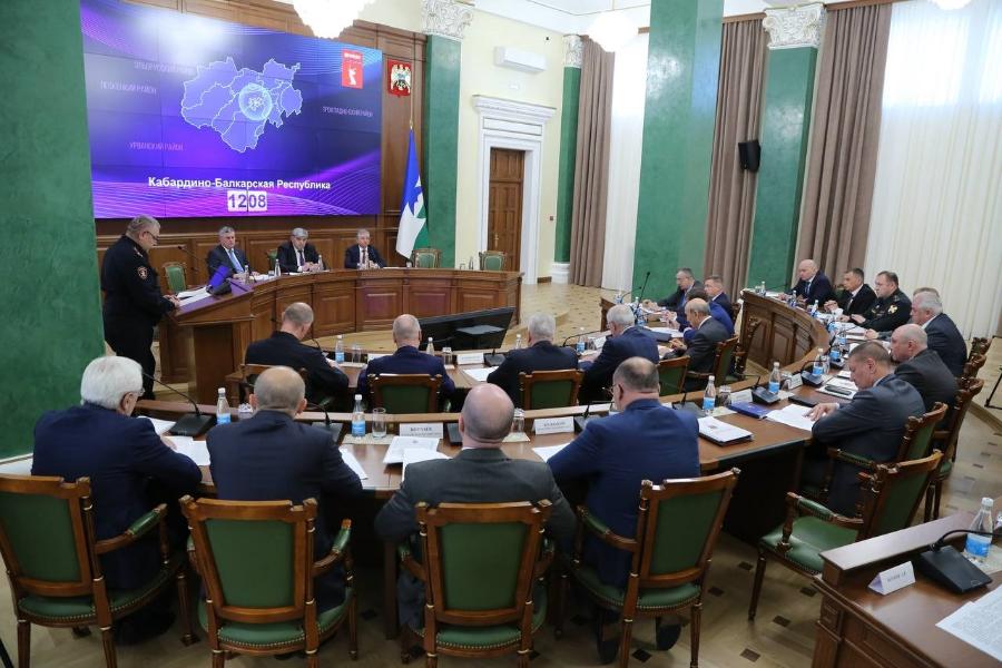Глава КБР Казбек Коков провел заседание АТК и Оперативного штаба КБР