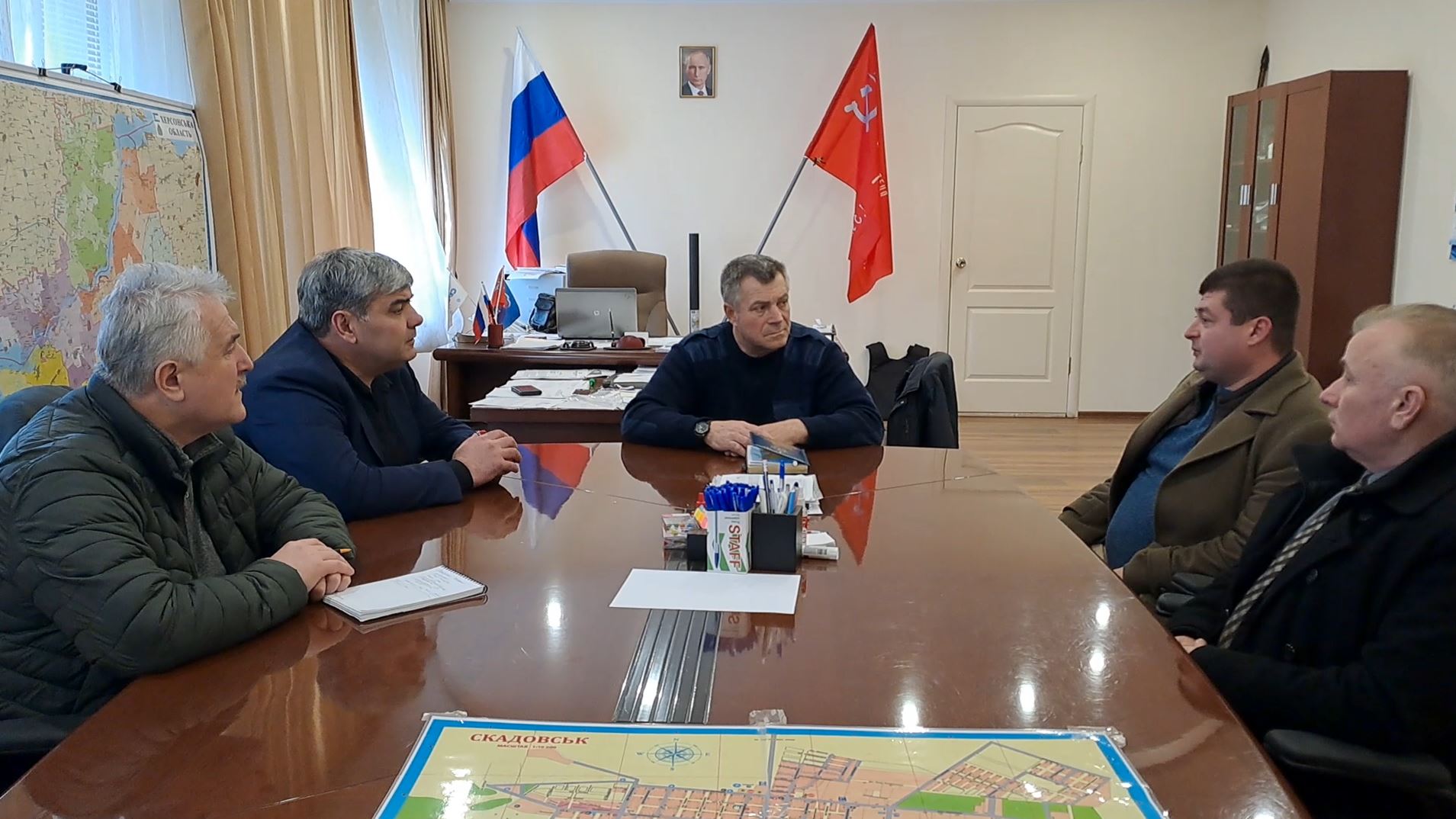 Глава КБР Казбек Коков посетил подшефные районы в Херсонской области