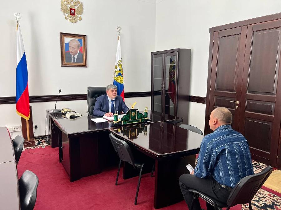 Казбек Коков провел прием граждан