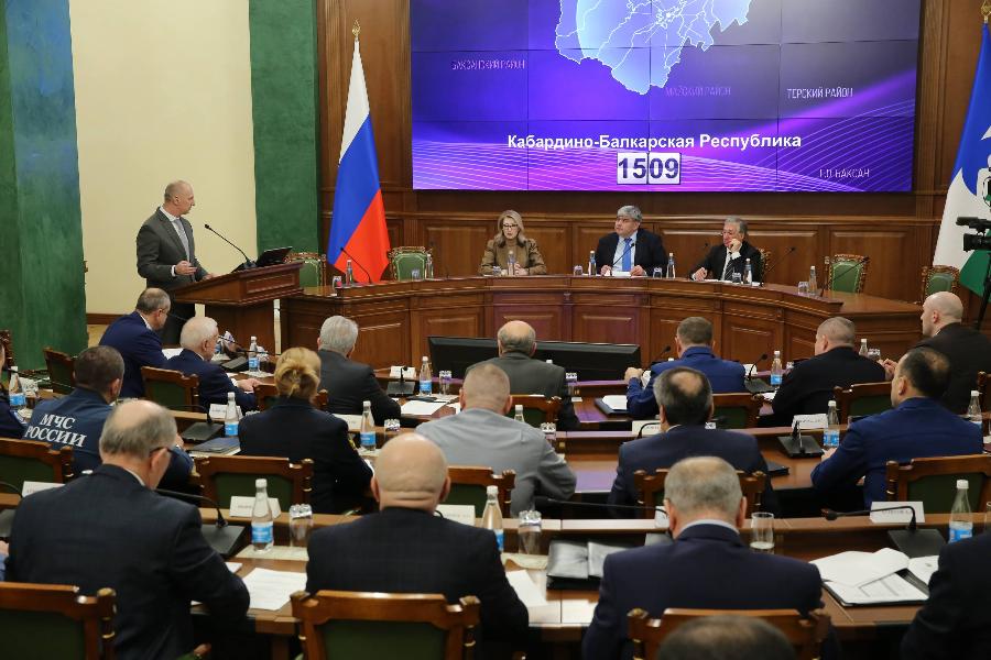 Глава КБР Казбек Коков провел заседание постоянно действующего координационного совещания по обеспечению правопорядка в республике