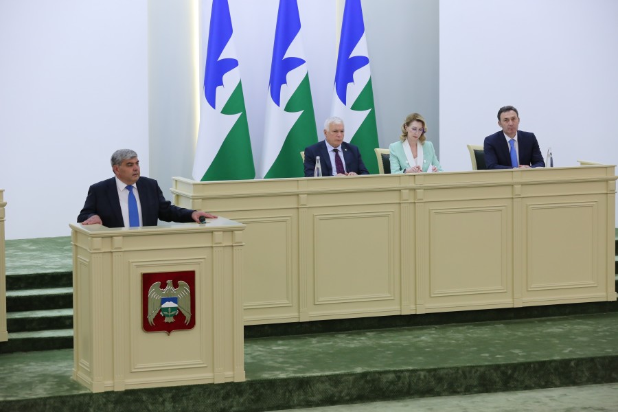  Выступление  Главы Кабардино-Балкарской Республики К.В. Кокова с Посланием Парламенту Кабардино-Балкарской Республики (2026 год)
