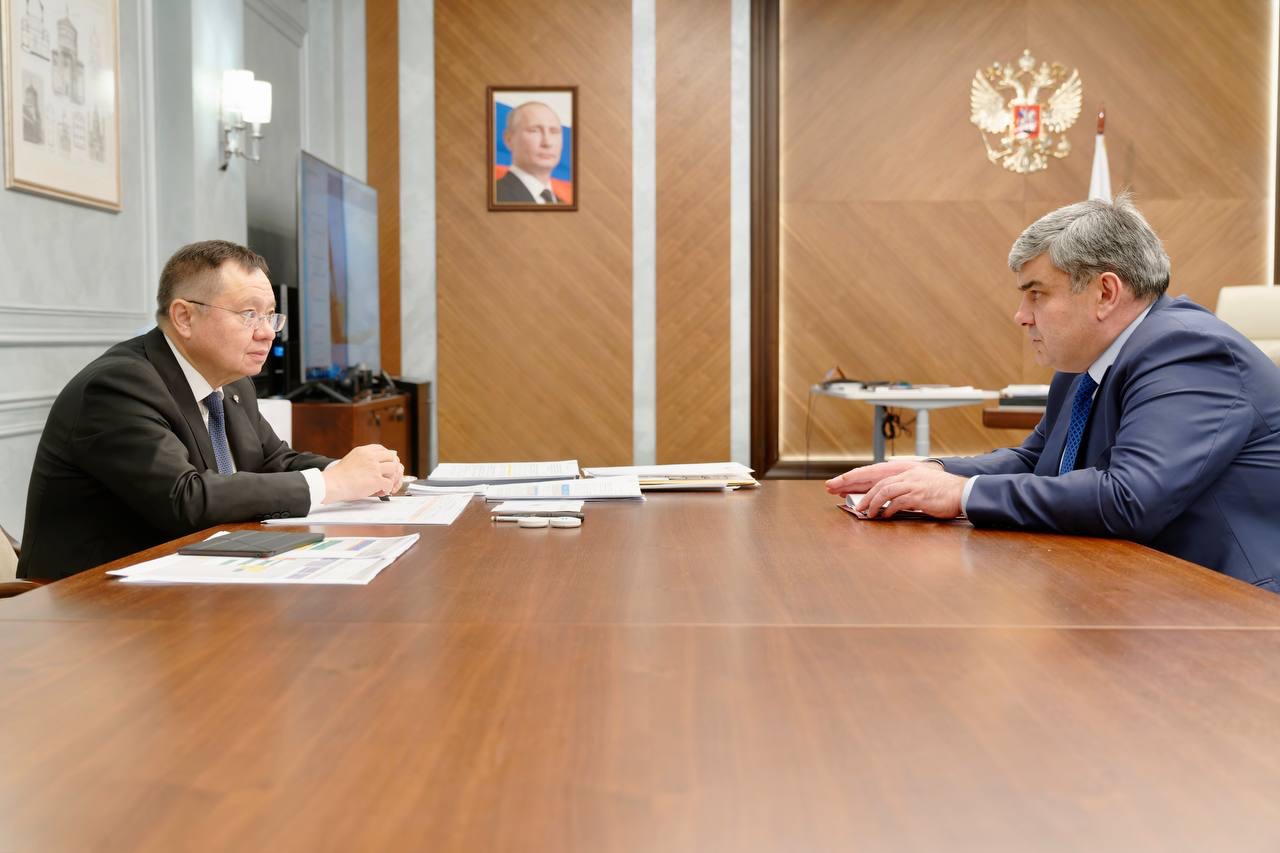 Ирек Файзуллин и Казбек Коков обсудили модернизацию коммунальной инфраструктуры в Кабардино-Балкарской Республике