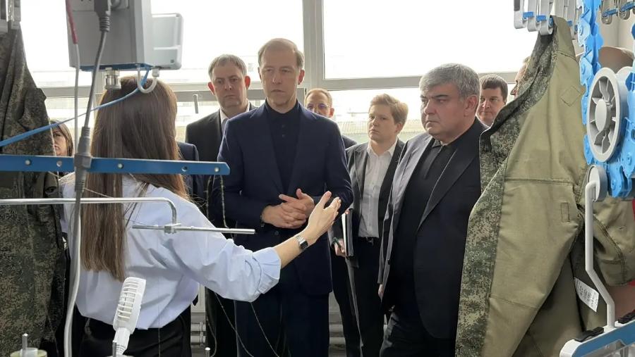 Денис Мантуров и Казбек Коков посетили предприятия промышленности Кабардино-Балкарии