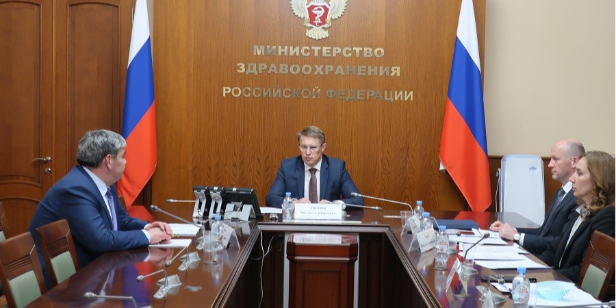 В Москве состоялась встреча Главы КБР Казбека Кокова с Министром здравоохранения РФ Михаилом Мурашко