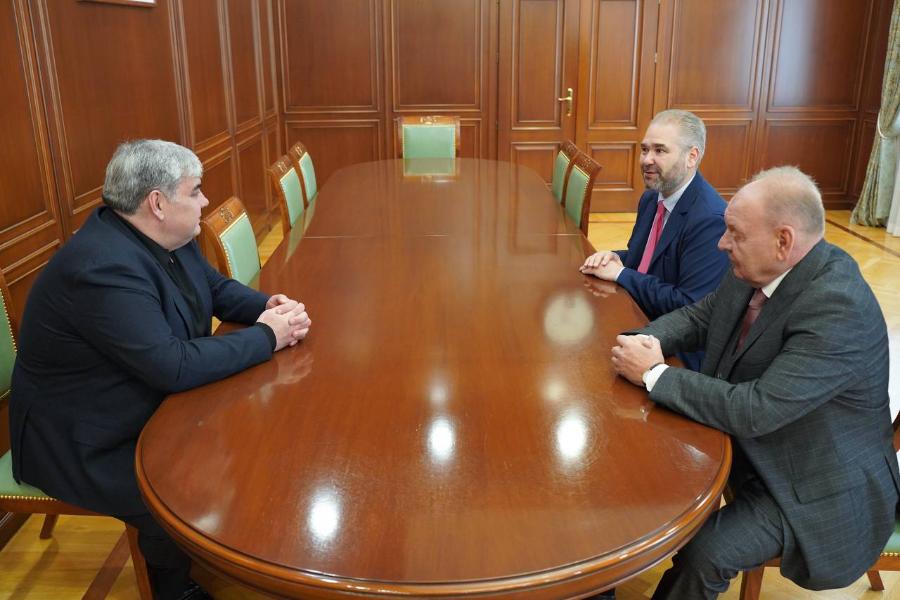 Казбек Коков провел рабочую встречу с заместителем Министра культуры РФ Андреем Малышевым