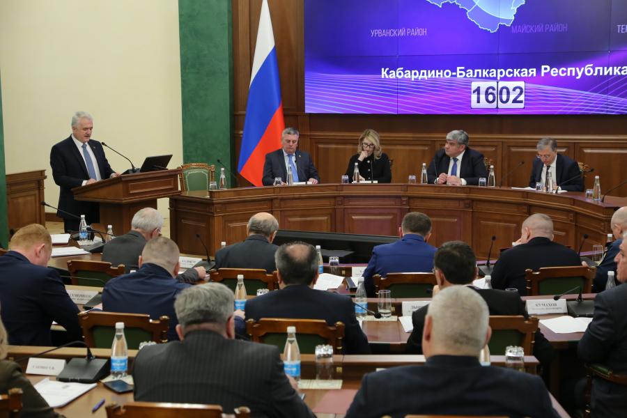 Казбек Коков провел заседание Антитеррористической комиссии