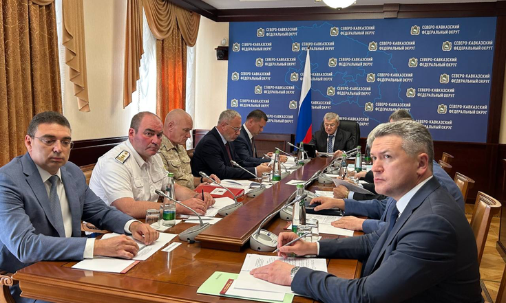 Казбек Коков принял участие в заседании Совета при полномочном представителе Президента Российской Федерации в Северо-Кавказском федеральном округе