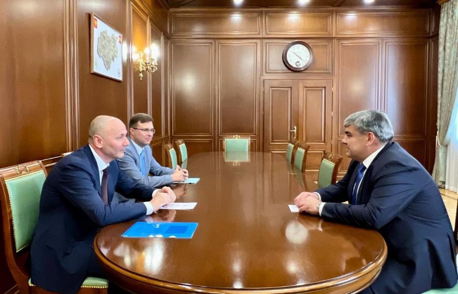 Глава КБР Казбек Коков встретился с руководителем Рособрнадзора Анзором Музаевым и статс-секретарем-заместителем Министра просвещения РФ Андреем Корнеевым