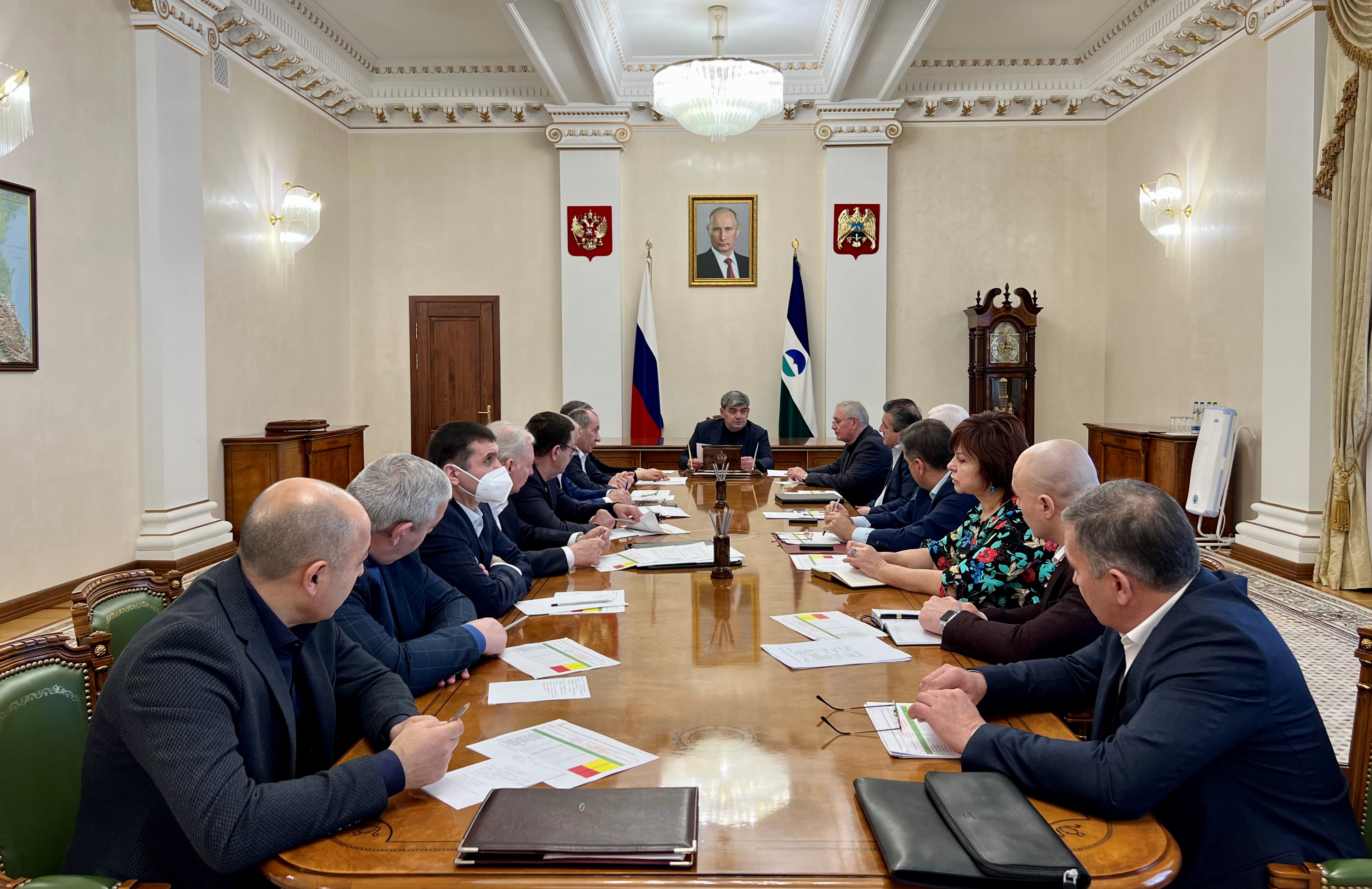Казбек Коков провел совещание с главами администраций муниципалитетов 