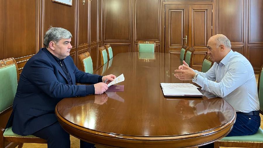 Встреча с министром сельского хозяйства КБР Хасаном Сижажевым