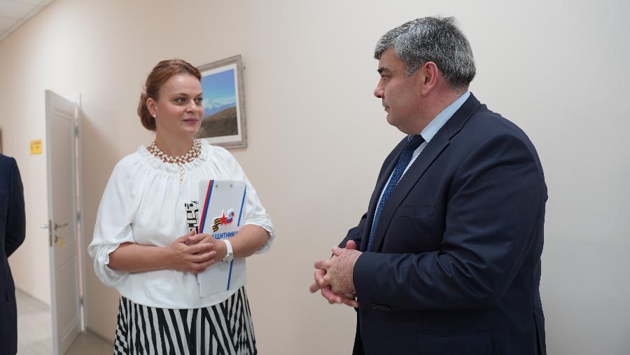 Анна Цивилева посетила Кабардино-Балкарский филиал Государственного фонда «Защитники Отечества»  