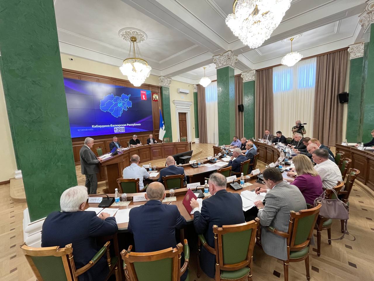 Глава КБР Казбек Коков провел заседание региональной антитеррористической комиссии