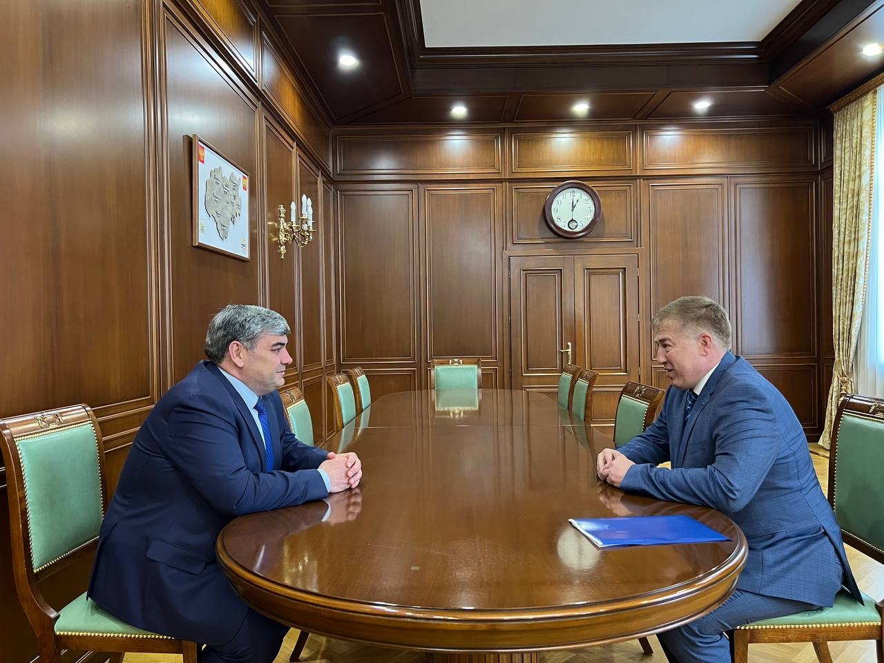 Казбек Коков провел рабочую встречу с Аланом Цалиевым 