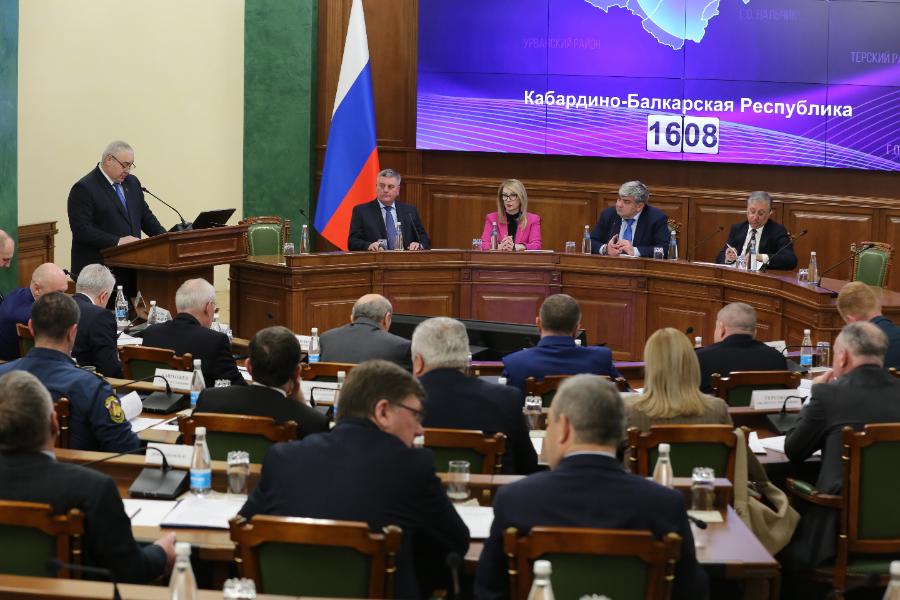 Глава КБР Казбек Коков провел заседание Антитеррористической комиссии 