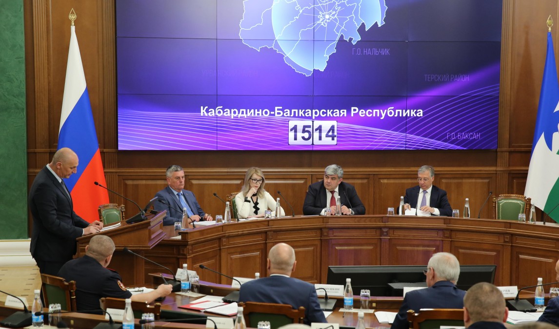 Глава КБР Казбек Коков провел заседание Антинаркотической комиссии
