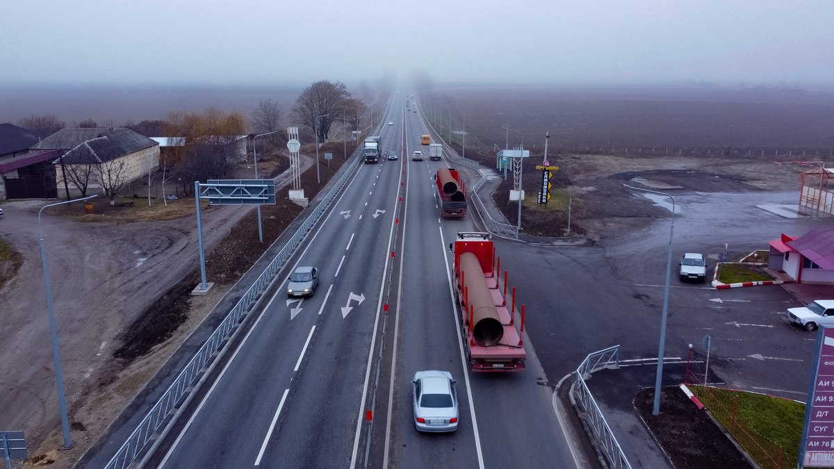 Обновленный участок трассы «Кавказ» стал безопаснее и комфортнее 