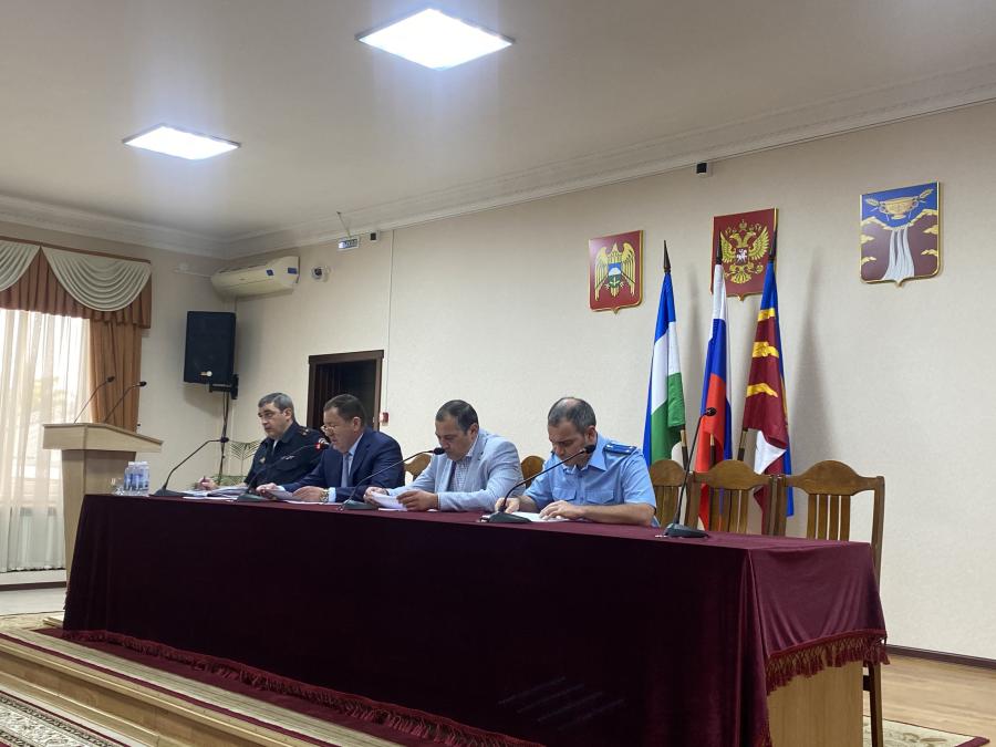 В Чегемском районе состоялось очередное заседание АТК 