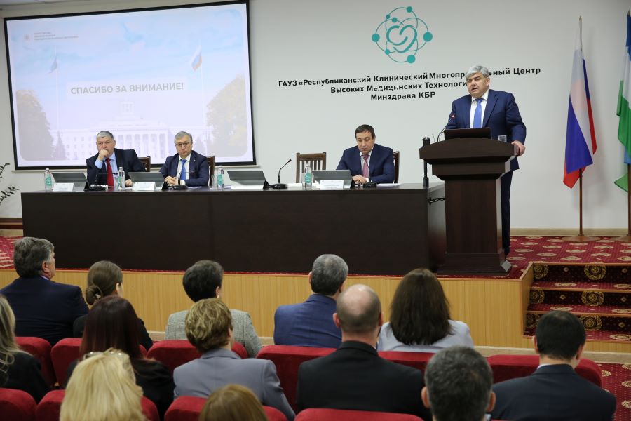 Казбек Коков принял участие в заседании коллегии Минздрава КБР 